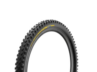 Pirelli Tire Scorpion Race DH S 29 x 2.5, DualWALL+, 60 TPI SmartEVO DH, Yellow label, TLR