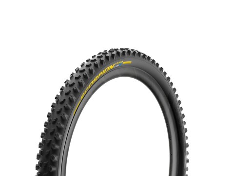 Pirelli Tire Scorpion Race DH S 29 x 2.5, DualWALL+, 60 TPI SmartEVO DH, Yellow label, TLR