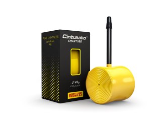 Pirelli Tube Cinturato SmarTUBE 40/50-584, Presta 60mm Yellow w/ black valve