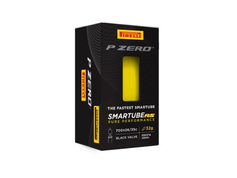 Pirelli Tube P ZERO SmarTUBE RS 26/35-622, Presta 42mm Yellow w/ black valve