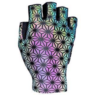 Rękawiczki Supacaz SupaG Clarino Gloves - Oil Slick Reflective (M)