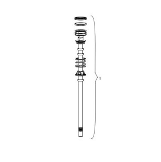 11.4018.111.036 - ROCKSHOX AIR SHAFT SID 32 DB C1 29 110 SID SL D1