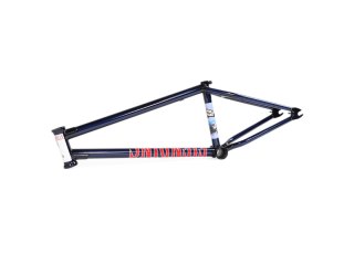 Fiend Mills Frame 21.25" glos trans blue