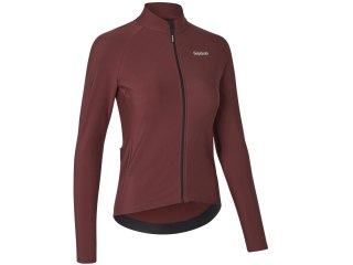 GripGrab W's PACR Thermal Long Slee Jersey, M, dark red