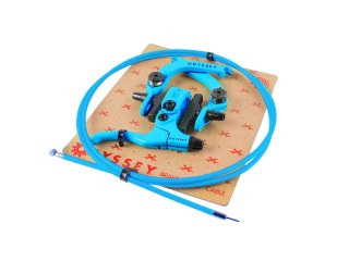 Odyssey Brake, "EVO 2.5" U-Brake Evo 2.5, Medium and LinearSlic ocean blue