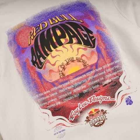 TLD BLUZA REDBULL RAMPAGE VALLEY OF GODS BONE (70712201)