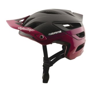 TLD KASK A3 TROY LEE DESIGNS X SRAM RADIOSCAPE BLK / BERRY (15095500)