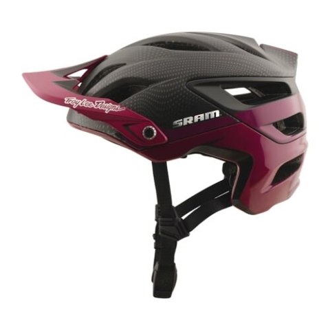 TLD KASK A3 TROY LEE DESIGNS X SRAM RADIOSCAPE BLK / BERRY (15095500)