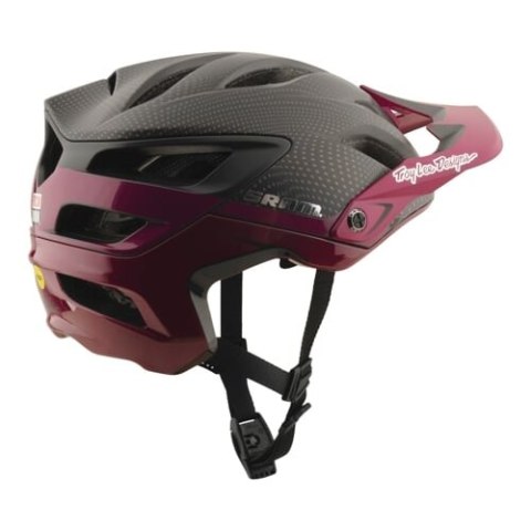 TLD KASK A3 TROY LEE DESIGNS X SRAM RADIOSCAPE BLK / BERRY (15095500)