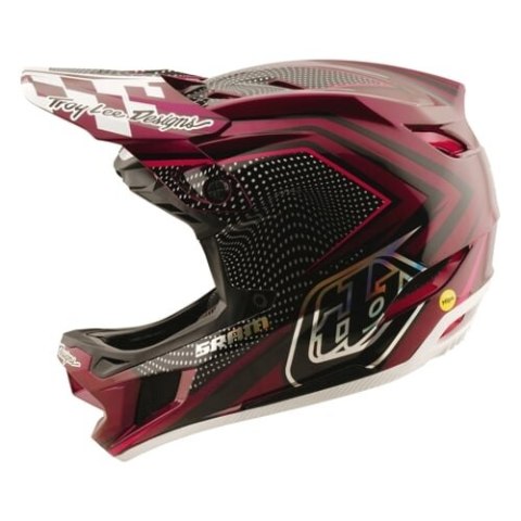 TLD KASK D4 CARBON TROY LEE DESIGNS X SRAM RADIOSCAPE BLK / BERRY (13995500)
