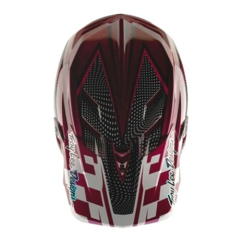 TLD KASK D4 CARBON TROY LEE DESIGNS X SRAM RADIOSCAPE BLK / BERRY (13995500)