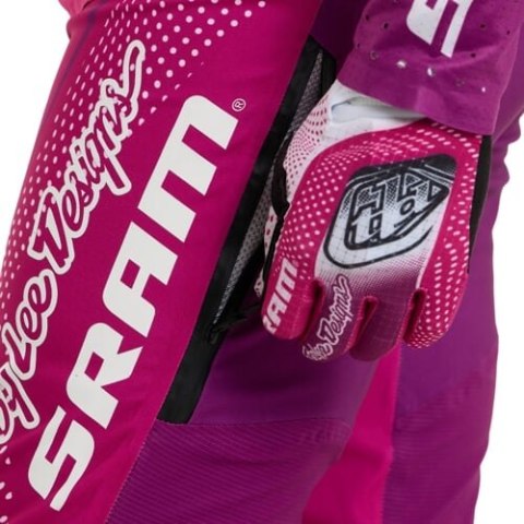 TLD SPODNIE SPRINT ULTRA TROY LEE DESIGNS X SRAM RADIOSCAPE FUSCHIA (25695500)