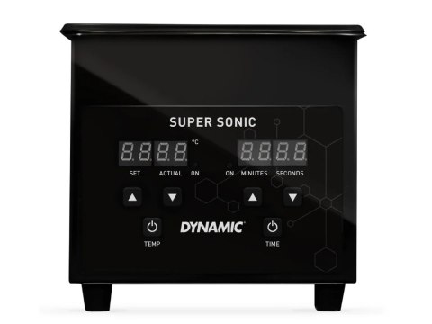 Dynamic Super Sonic Ultrasonic Cleaner, 1,3L, 40 KHz, 60W Ultrasonic, 100W Heating Power