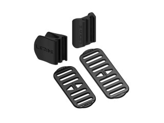 Lezyne Adapter Kits 2 seatpost adap. and 2 strap length for d-shape and aero seatpost, Y19