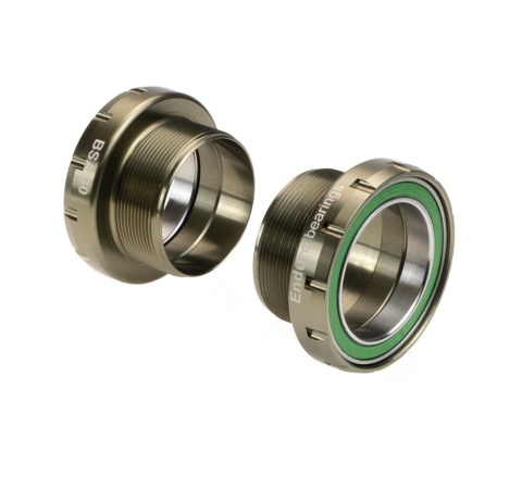 Enduro Bearings BKS-6054 - Gwintowany suport BSA stal nierdzewna do korb 30 mm (BSA 68/73 mm, długość osi ≥ 104 mm)