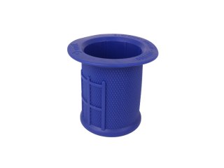 Half Waffle Coozie w/ Liner, blue