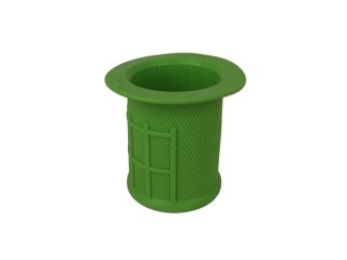 Half Waffle Coozie w/ Liner, green