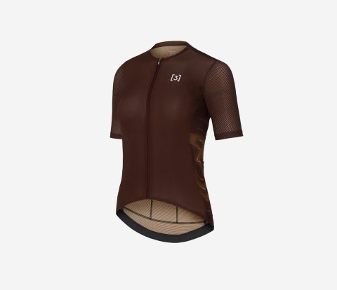 Orbea HIRU W LAB RACE JERSEY S CHOCOLATE