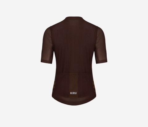 Orbea HIRU W LAB RACE JERSEY S CHOCOLATE