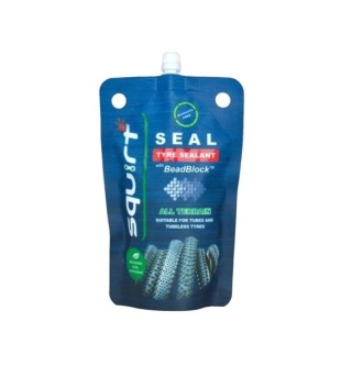 Płyn uszczelniający Squirt Seal Tyre Sealant (with BeadBlock) Easy Fill Pouch 120ml+ Counter Display