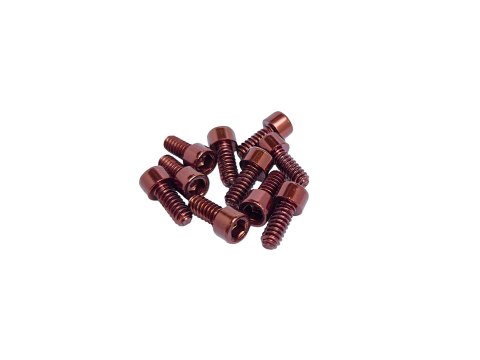 10xPedal Pins US Size for Escape Pr Copper Medium 11mm