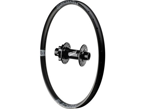Black One front wheel, Base hub Grey 26", 9x100 mm