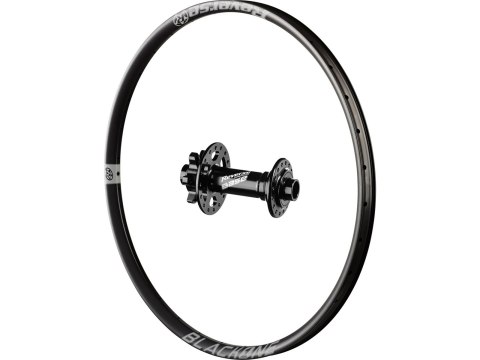 Black One front wheel, Base hub Grey 29", Boost 15x110 mm