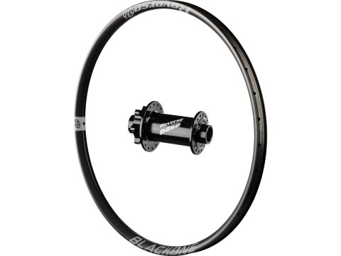Black One front wheel, Base hub Grey 29", Super Boost 20x110 mm