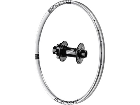 Black One front wheel, Base hub Silver 27.5", 15x100 mm