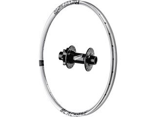 Black One front wheel, Base hub Silver 27.5", 20x110 mm
