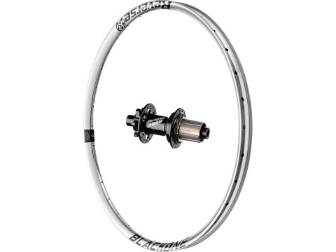 Black One rear wheel, Base hub, Shi Silver 27.5", 142x12 mm