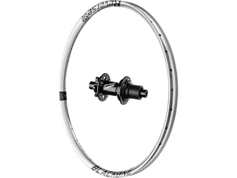 Black One rear wheel, Base hub, Shi Silver 27.5", 142x12 mm
