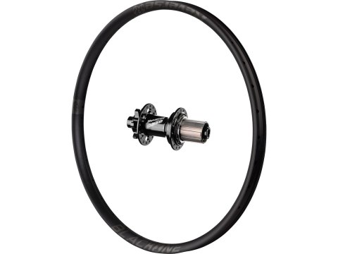 Black One rear wheel, Base hub, Shi Stealth 29", 135x12+10 mm