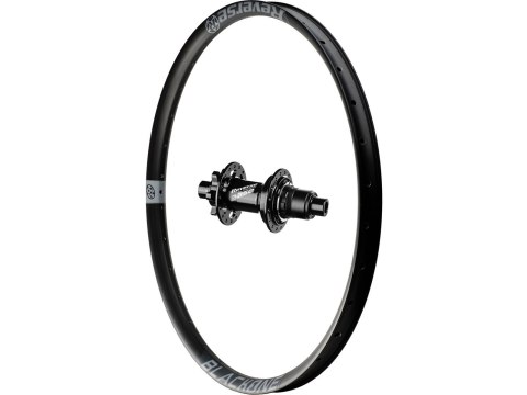 Black One rear wheel, Base hub, Sra Grey 26", 142x12 mm