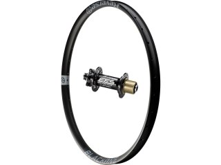 Black One rear wheel, EFS hub, Shim Grey 26", EFS 150x12 mm