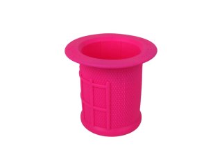 Half Waffle Coozie w/ Liner, pink