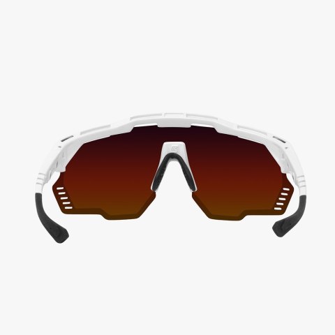 Okulary SCICON AEROSHADE KUNKEN White Gloss - SCNPP Monogram Multimirror Red Racing