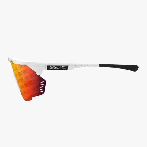 Okulary SCICON AEROSHADE KUNKEN White Gloss - SCNPP Monogram Multimirror Red Racing