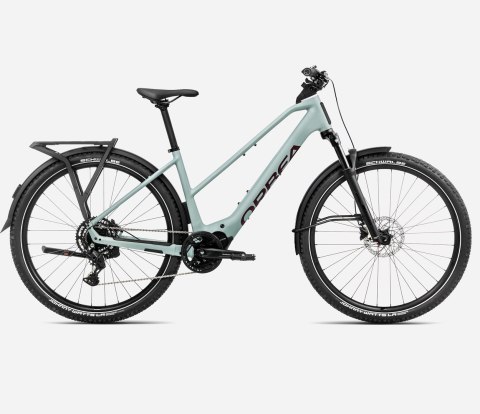 Orbea rower elektryczny KEMEN ADV 30 MID S Blue-Brugundy