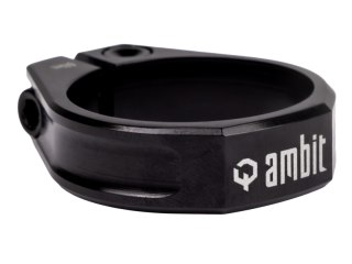 Ambit seat clamp black, 38,6mm