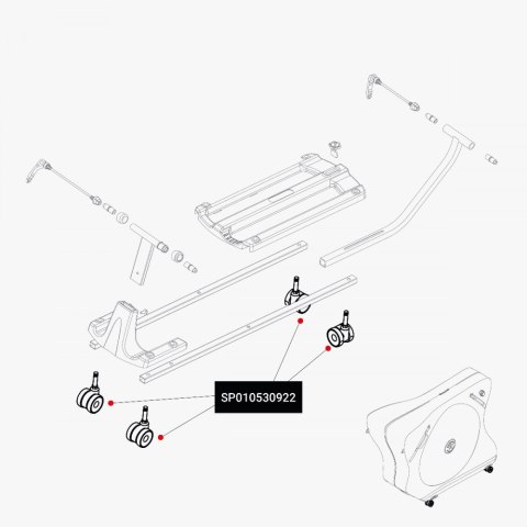 KÓŁKO DO TORBY AEROCOMFORT & AEROTECH