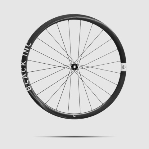 Komplet kół gravel BLACK INC THIRTY FOUR Steel bearings Clincher Disc Brake (XDR) wys. stożka 34 mm, k. Silver Label, BI-WH34CLG