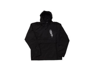 Odyssey Anorak Interlock black with refl. Logo, L