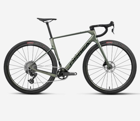 Orbea rower gravelowy TERRA RACE M21eLTD z OQUO RC30TEAM 1X XL Spaceship Green