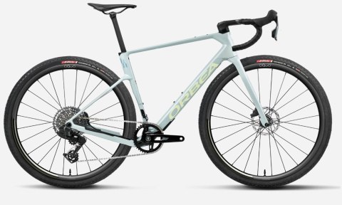 Orbea rower gravelowy TERRA RACE M31eLTD z OQUO RC30TEAM 1X L Frozen Concrete