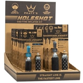 PEATY'S HOLESHOT CO2 NABOJE POS BOX 24 KS (24X25G) (PPR-CO2-25G-SRT-2)
