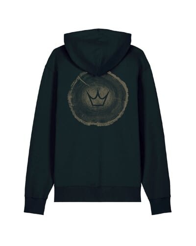 PEATY'S PUBWEAR MIKINA S KAPUCÍ TRAIL BUILD CREW / BLACK (PPW-25-HDY-TBC-BLK)