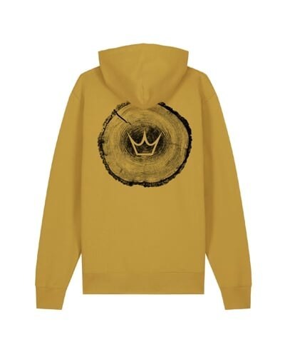 PEATY'S PUBWEAR MIKINA S KAPUCÍ TRAIL BUILD CREW / OCHRE (PPW-25-HDY-TBC-OCR)