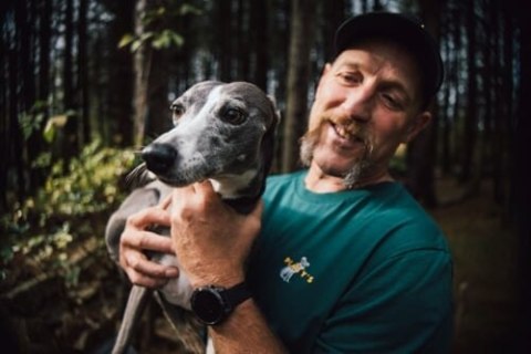 PEATY'S PUBWEAR TRIKO S KRÁTKÝM RUKÁVEM SUPERDOG / GLAZED GREEN (PPW-25-TEE-SUP-GLG)