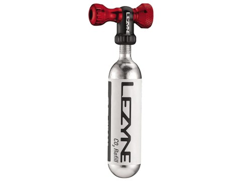 Lezyne CO2 Pump Control Drive CNC, red 25g